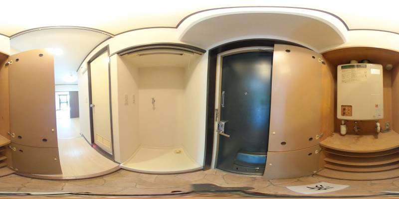 パノラマ画像玄関