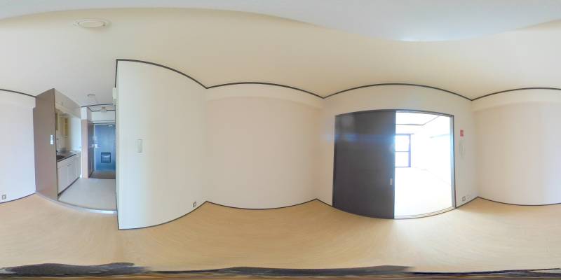 パノラマ画像洋室