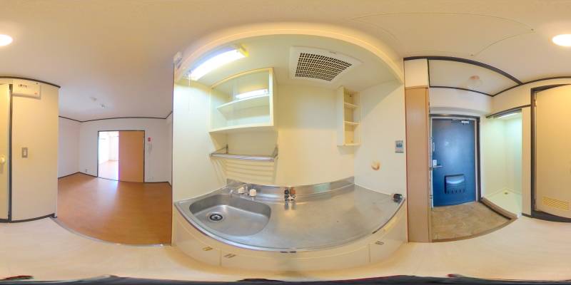 パノラマ画像キッチン