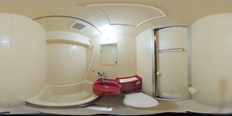 パノラマ画像バスルーム