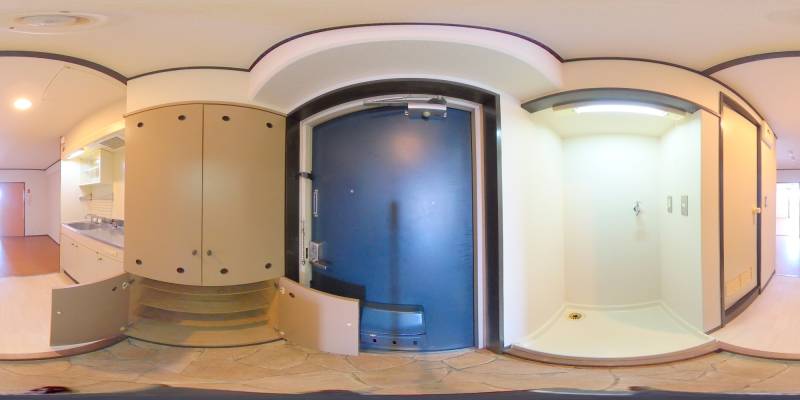 パノラマ画像玄関