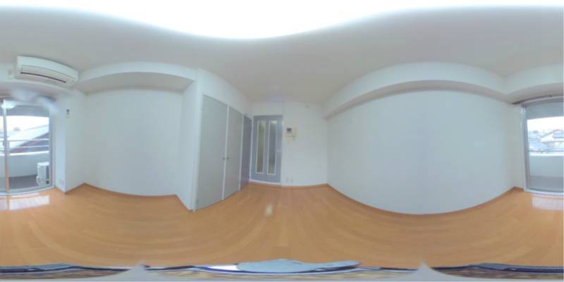 パノラマ画像リビング