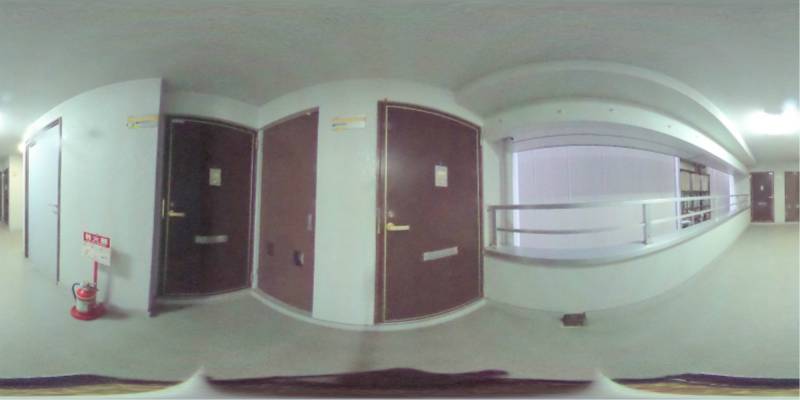 パノラマ画像玄関