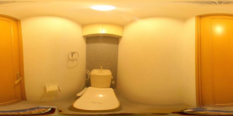 パノラマ画像トイレ