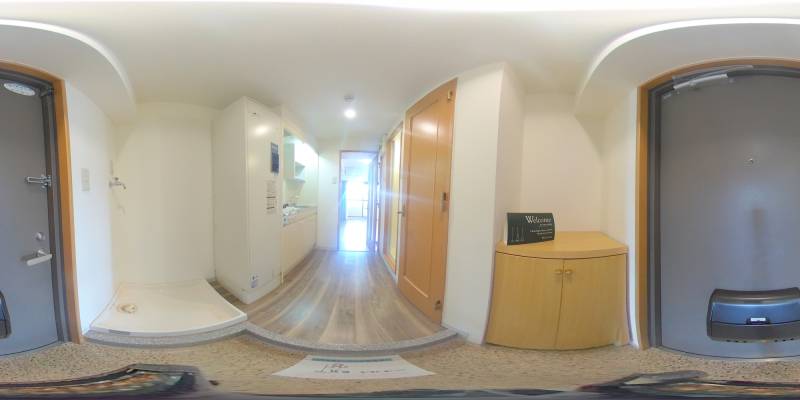 パノラマ画像玄関