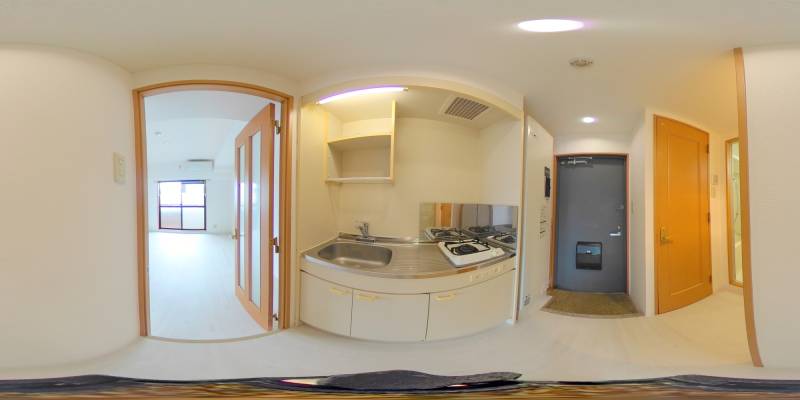 パノラマ画像玄関