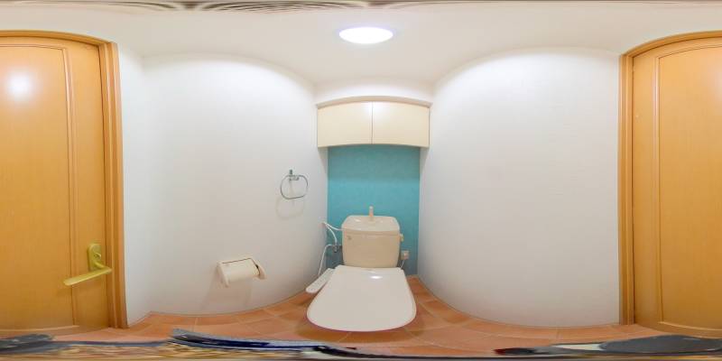 パノラマ画像トイレ