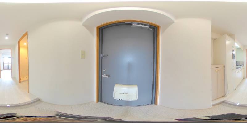 パノラマ画像玄関