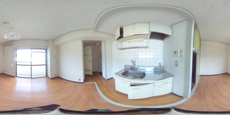 パノラマ画像キッチン