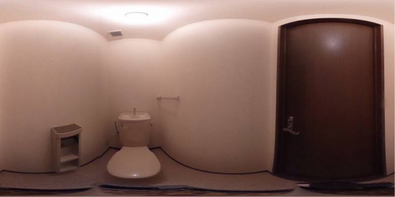 パノラマ画像トイレ