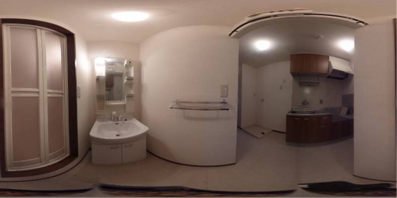 パノラマ画像洗面所