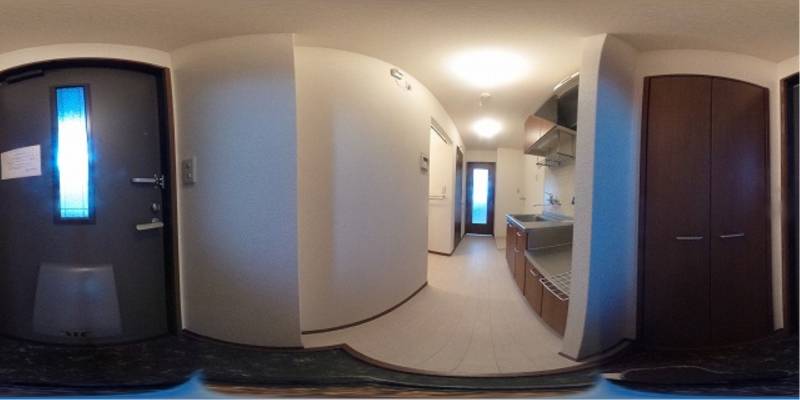 パノラマ画像玄関