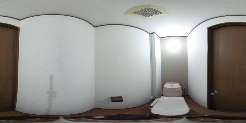 パノラマ画像トイレ