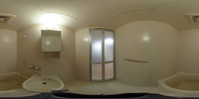 パノラマ画像バスルーム