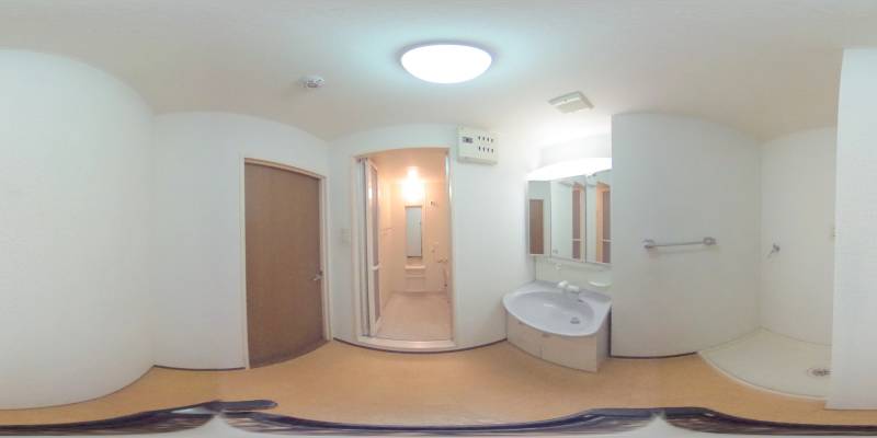 パノラマ画像洗面所