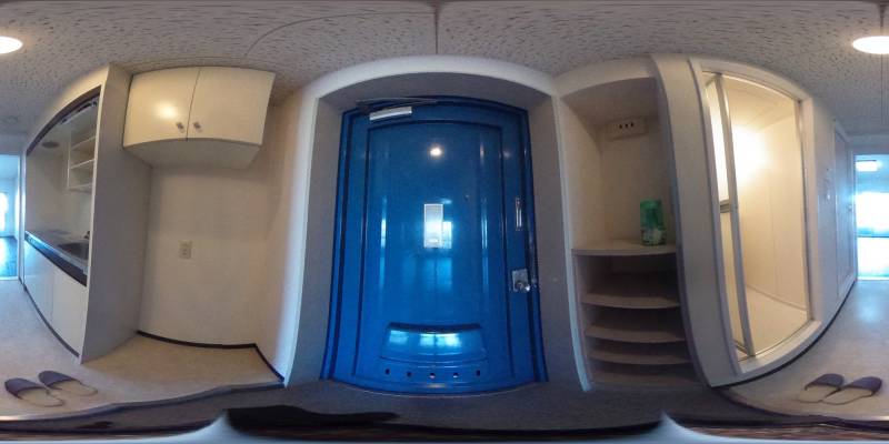 パノラマ画像玄関