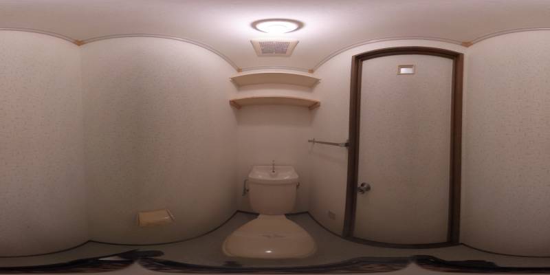 パノラマ画像トイレ