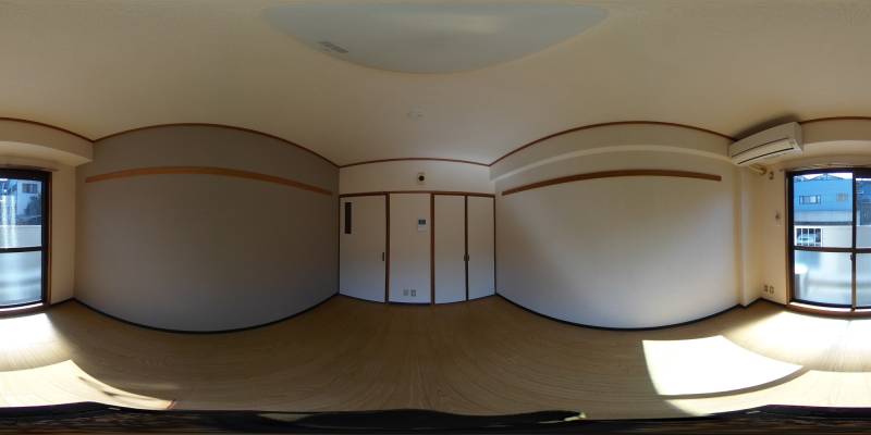 パノラマ画像洋室