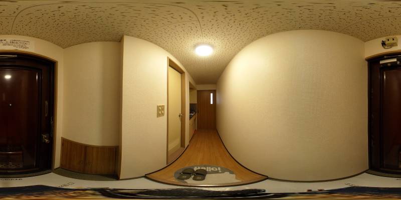 パノラマ画像玄関