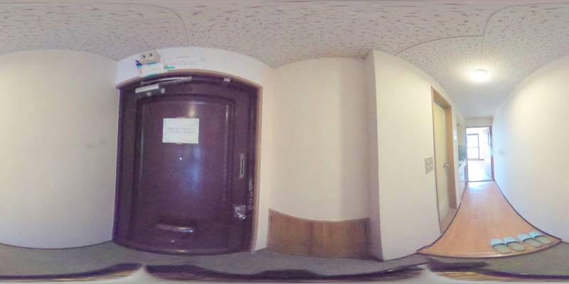 パノラマ画像玄関