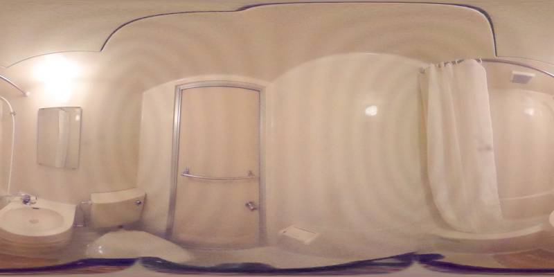 パノラマ画像バスルーム