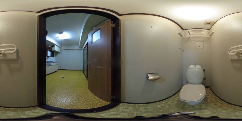 パノラマ画像トイレ