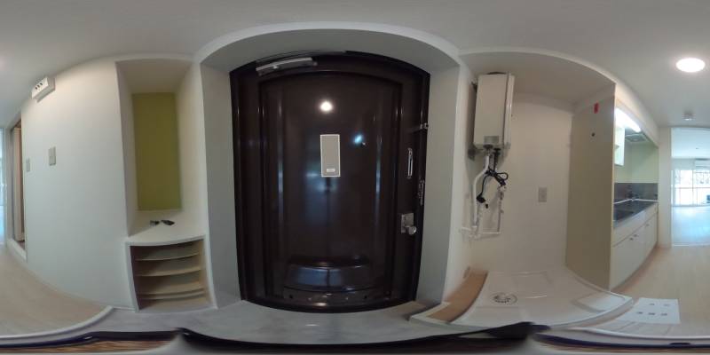 パノラマ画像玄関