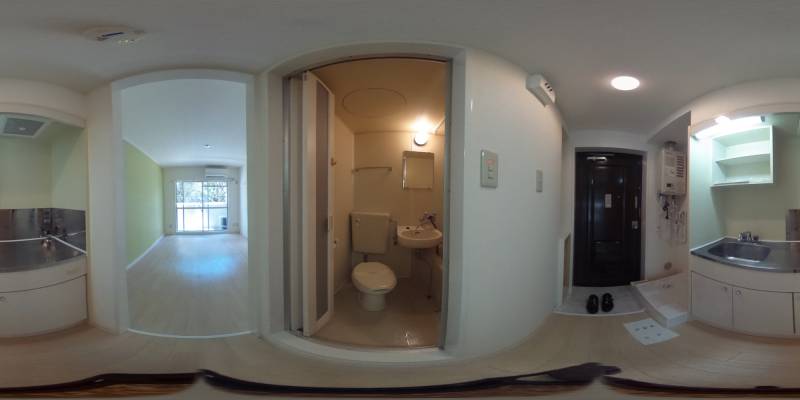 パノラマ画像トイレ