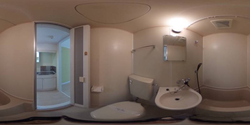 パノラマ画像トイレ