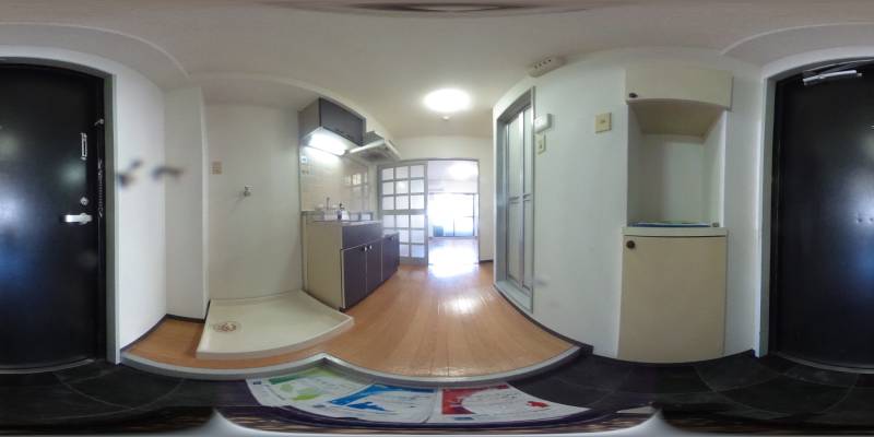 パノラマ画像玄関