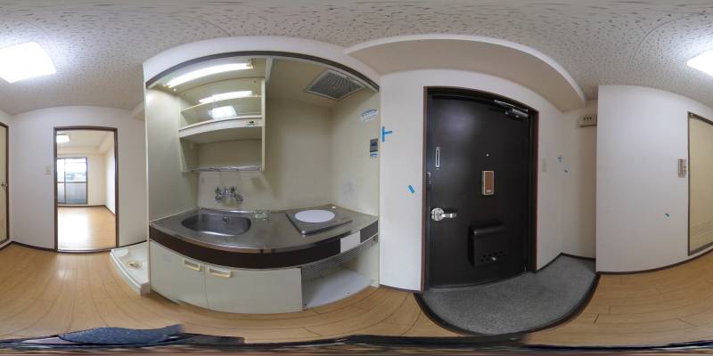 パノラマ画像キッチン