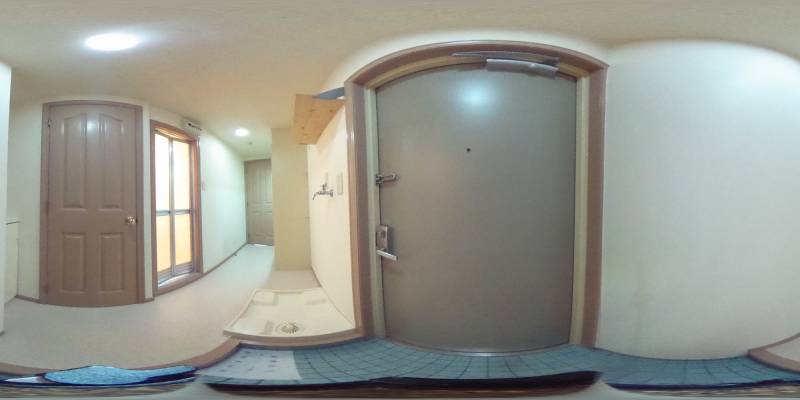 パノラマ画像玄関