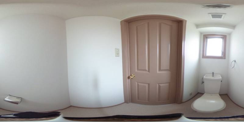 パノラマ画像トイレ