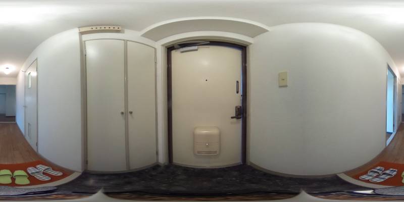 パノラマ画像玄関