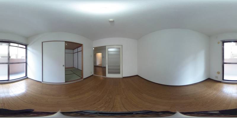 パノラマ画像洋室