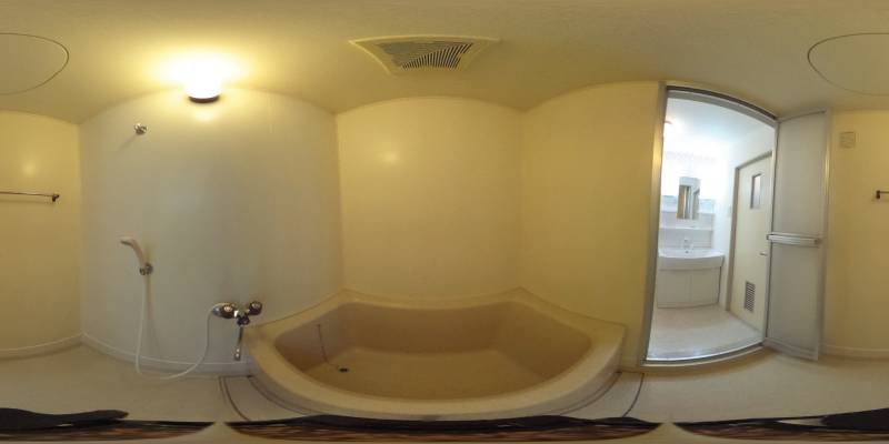 パノラマ画像バスルーム