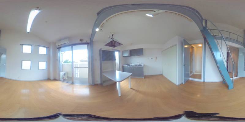 パノラマ画像洋室