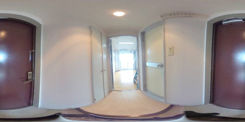 パノラマ画像玄関