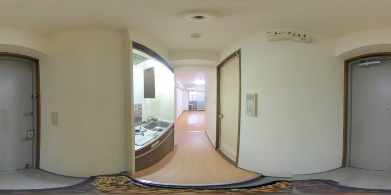 パノラマ画像玄関