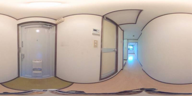 パノラマ画像玄関