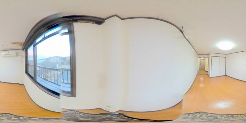 パノラマ画像洋室