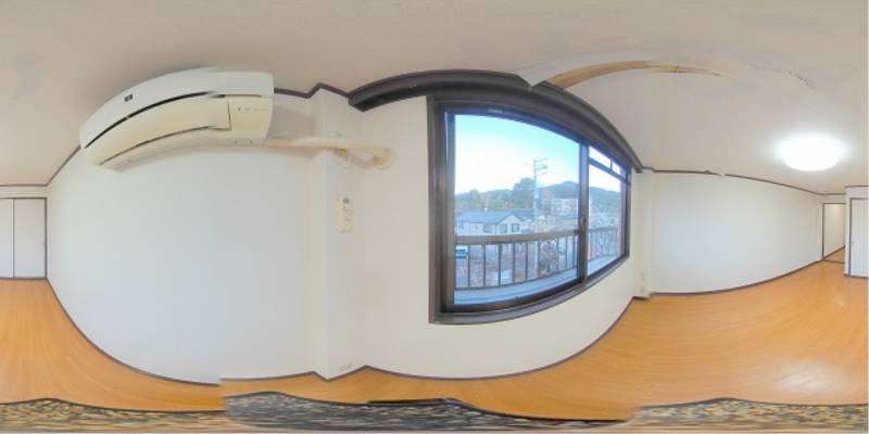 パノラマ画像洋室