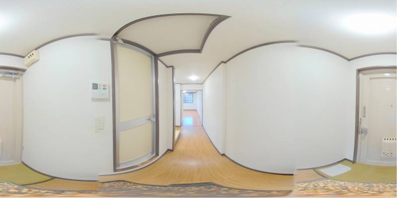 パノラマ画像玄関