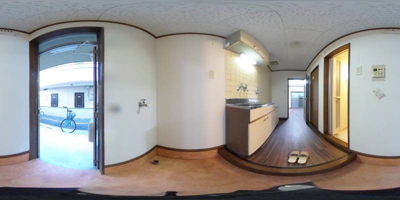 パノラマ画像玄関