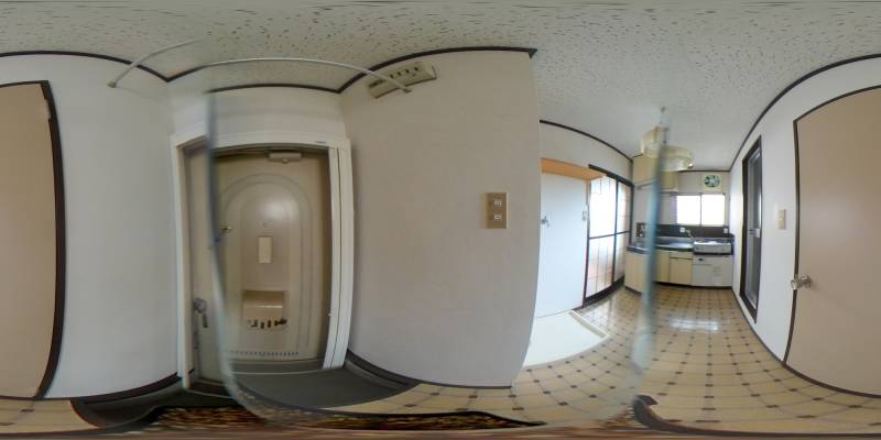 パノラマ画像玄関