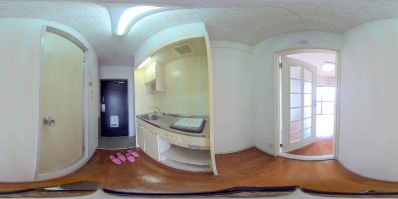 パノラマ画像玄関