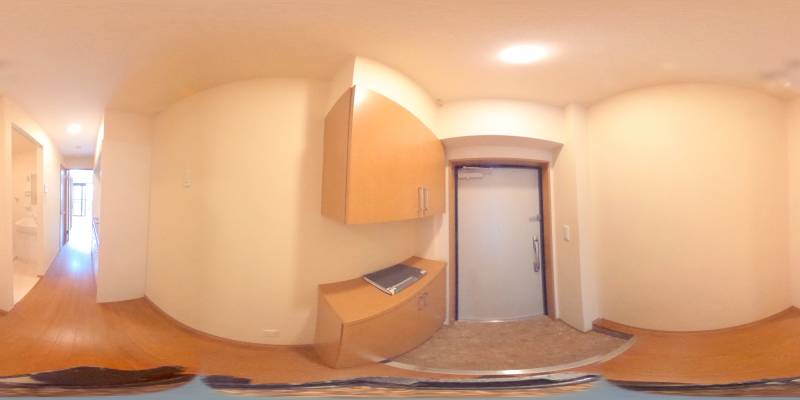 パノラマ画像玄関