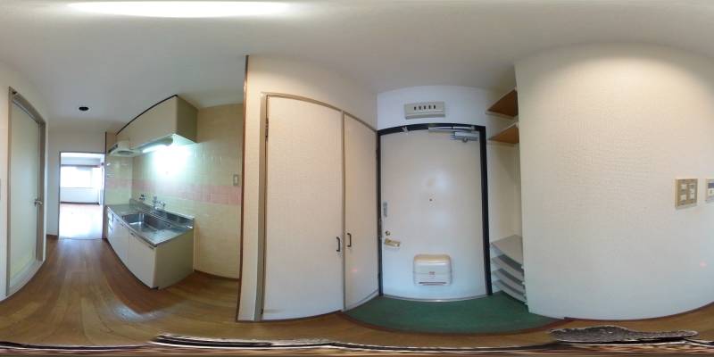 パノラマ画像玄関