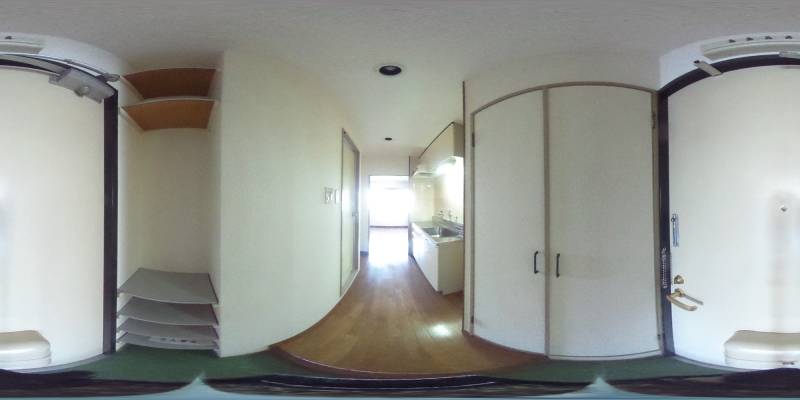 パノラマ画像玄関