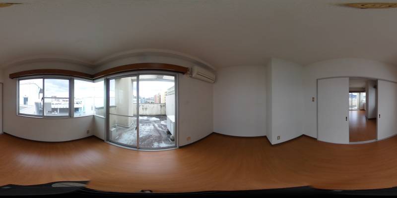 パノラマ画像洋室